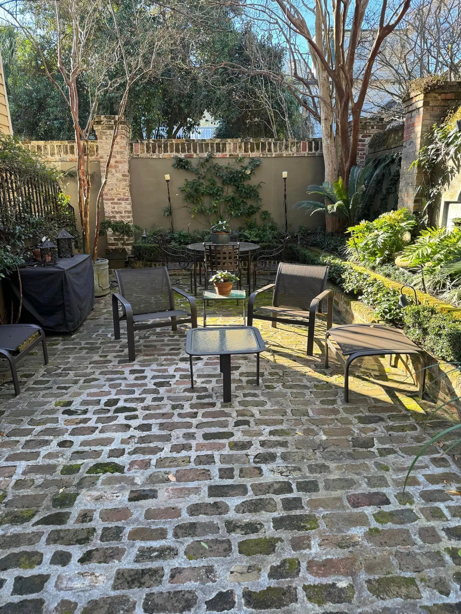 Driveway and Patio Pressure Washing in Charleston SC